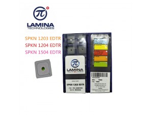 Lamina cnc inserts carbide for milling SPKN1203EDTR LT30