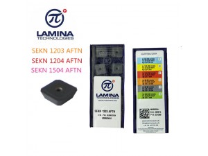 SWISS Lamina cnc milling carbide inserts SEKN1204 AFTN LT30