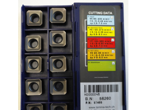 100% original Lamina square carbide tips for machining steel
