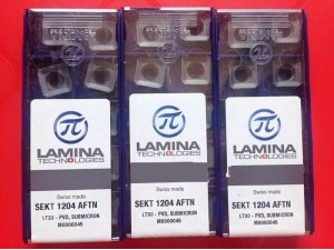 LAMINA milling machine cutting tools SEKT1204AFTN LT30