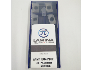 ISO Brand LAMINA Milling Inserts in Tungsten Carbide Material APMT1604PDTR LT30