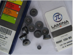 Lamina indexable milling insert of type RPMT1204MO LT30 from Swiss
