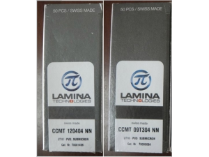 SWISS Lamina turning cutting insert CCMT120404 NN LT10