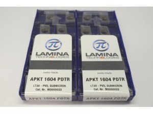 Cemented carbide Lamina milling inserts APKT1604PDTR LT30 