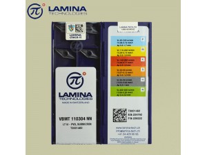 Original Lamina cnc machine cutting tools VBMT110304 NN LT10 