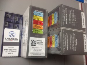 Original Lamina carbide cnc inserts from SWISS manufacturer