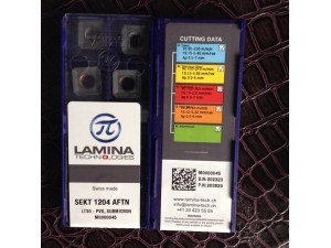 Lamina solid carbide turning cutting tools