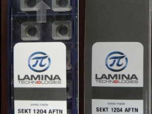 Lamina square carbide milling machine inserts 