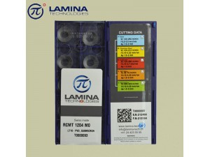 Lamina round carbide indexable milling inserts