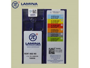 SWISS made Lamina round milling carbide inserts