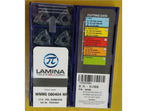 Lamina turning carbide tools from SWISS