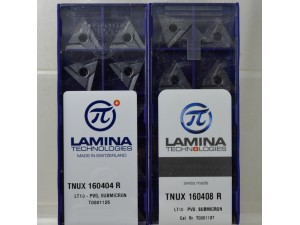 Lamina triangle inserts for turning tools 