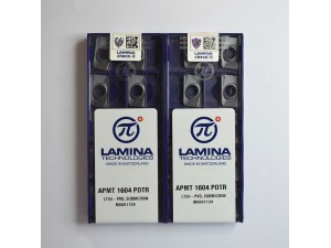 Lamina solid carbide milling tips
