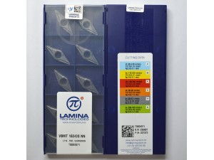 Lamina cemented carbide threaded tips 