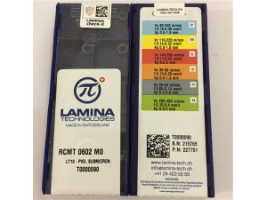 Lamina RCMT0602 round turning tips 