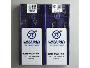 Lamina DCMT boring carbide tips