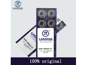 Lamina cemented tungsten carbide tips ODMT060508NN LT30