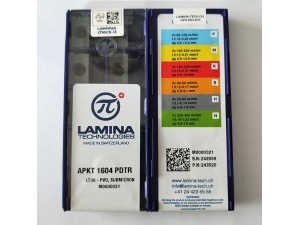 Lamina APKT1604 milling carbide inserts cnc APKT1604PDTR LT30
