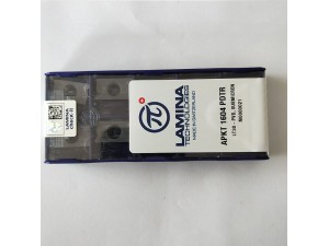 Lamina carbide mill inserts for metal milling APKT1604PDTR LT30