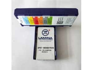 Lamina APKT100308 milling tips carbide APKT100308PDTR LT30