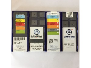 Lamina SPKR indexable milling inserts carbide SPKR1204PDTR LT30 