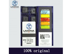 Lamina tungsten carbide milling machine inserts SPKN1203EDTR LT30