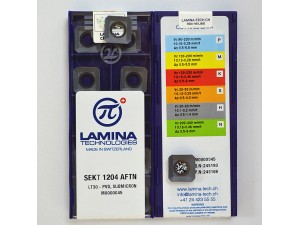 Lamina SEKT milling carbide blade SEKT1204AFTN LT30