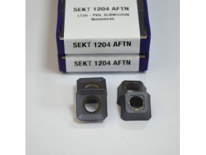 Lamina face milling inserts carbide SEKT1204AFTN LT30